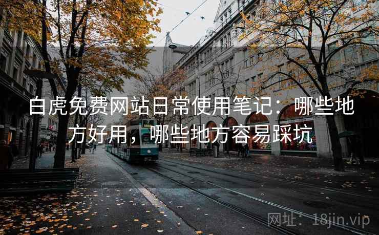 详细阅读:白虎免费网站日常使用笔记:哪些地方好用,哪些地方容易踩坑 白虎免费网站日常使用笔记:哪些地方好用,哪些地方容易踩坑