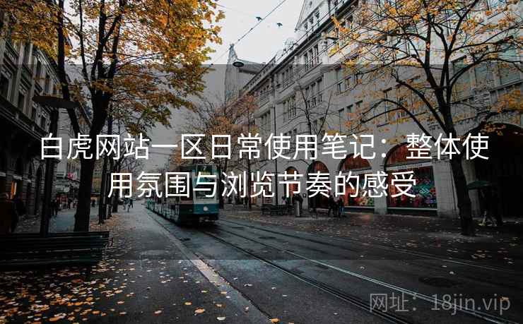 白虎网站一区日常使用笔记:整体使用氛围与浏览节奏的感受