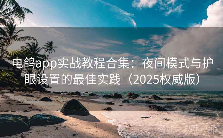 电鸽app实战教程合集：夜间模式与护眼设置的最佳实践（2025权威版）