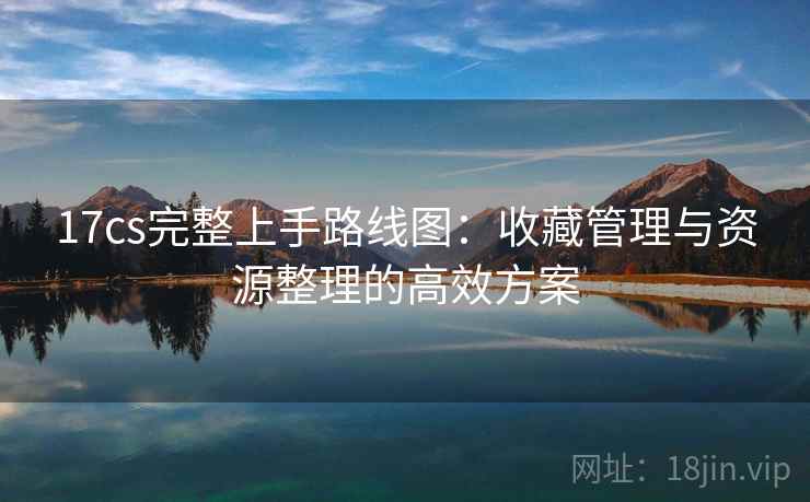 17cs完整上手路线图：收藏管理与资源整理的高效方案