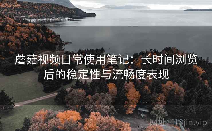 蘑菇视频日常使用笔记：长时间浏览后的稳定性与流畅度表现